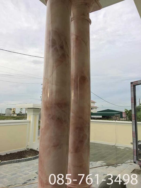 Cột giả đá cẩm thạch [sang trọng, bền đẹp trên 10 năm] - Ảnh 9
