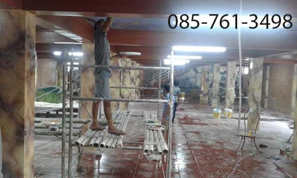 Sơn giả đá trong nhà_  sơn giả đá cẩm thạch top 1 - Ảnh 14