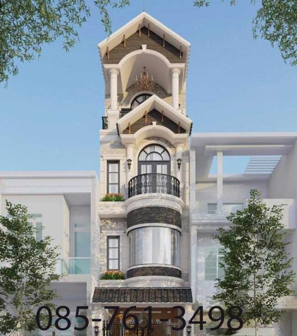 Sơn Giả Đá Mặt Tiền_ giả đá 3D mặt tiền đẹp sang trọng - Ảnh 43