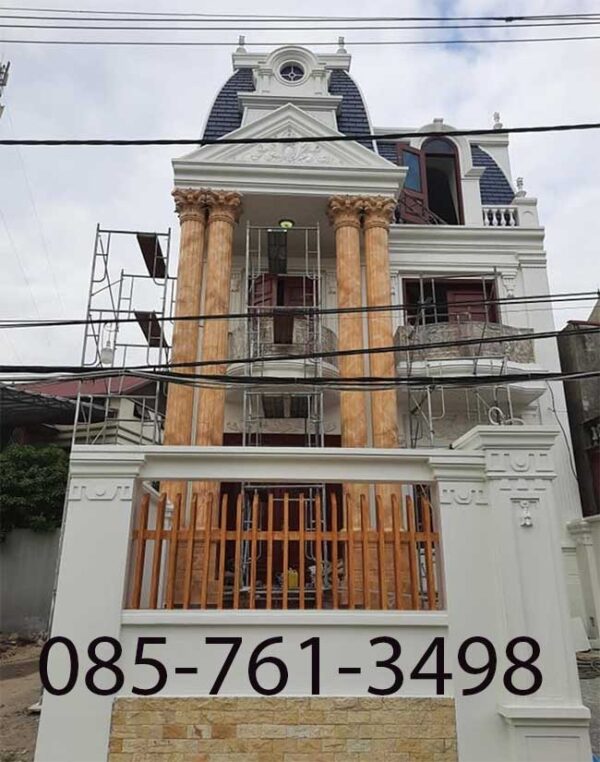 Sơn Giả Đá Mặt Tiền_ giả đá 3D mặt tiền đẹp sang trọng - Ảnh 16