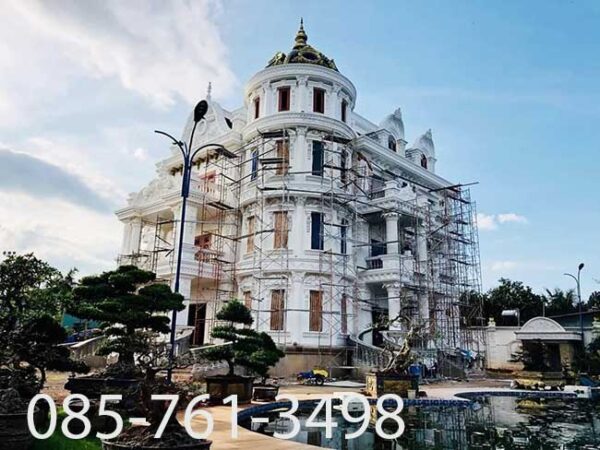Sơn Giả Đá Mặt Tiền_ giả đá 3D mặt tiền đẹp sang trọng - Ảnh 25