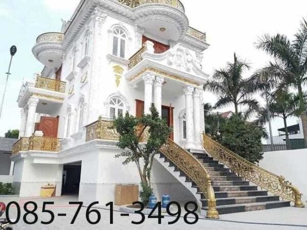 Sơn Giả Đá Mặt Tiền_ giả đá 3D mặt tiền đẹp sang trọng - Ảnh 26