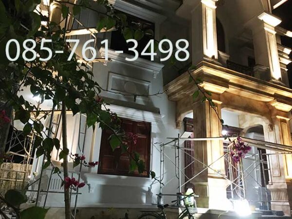 Sơn Giả Đá Mặt Tiền_ giả đá 3D mặt tiền đẹp sang trọng - Ảnh 29