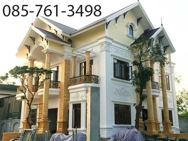 Sơn Giả Đá Mặt Tiền_ giả đá 3D mặt tiền đẹp sang trọng - Ảnh 41