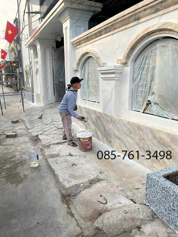 Sơn giả đá ngoài trời bền đẹp, chống thấm – Giá tốt 24/7 - Ảnh 16