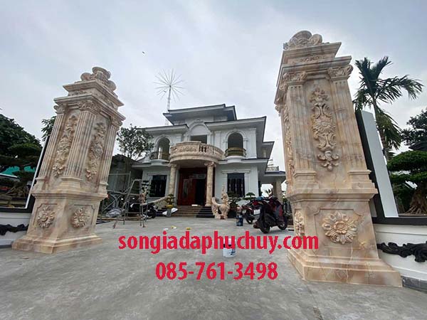 Sơn Giả Đá Trụ Cổng – Bền Màu – Giá Tốt 0857613498
