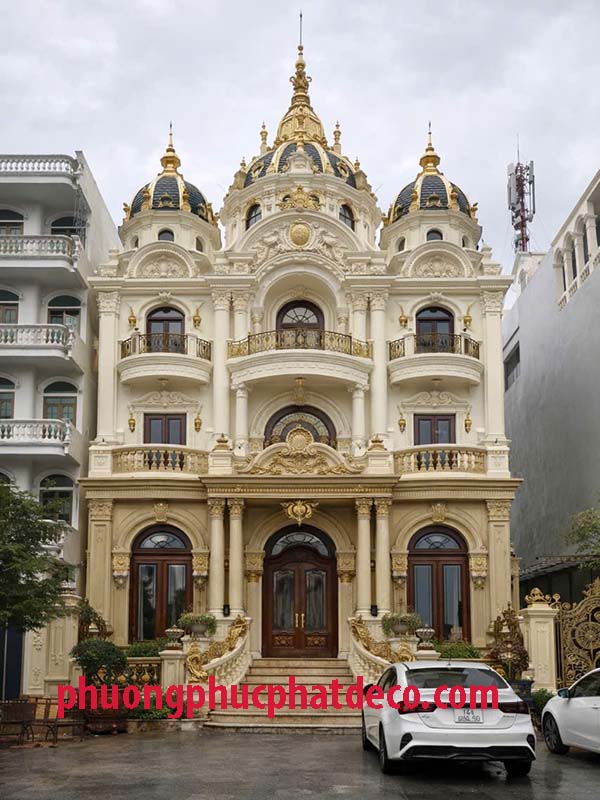 Mẫu sơn đá mặt tiền đẹp cho biệt thự Hải Phòng